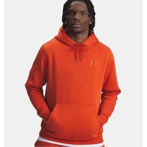 Under Armour UA Icon Fleece Hoodie – Surplus Orange (842) XL FAST SHIP NWT